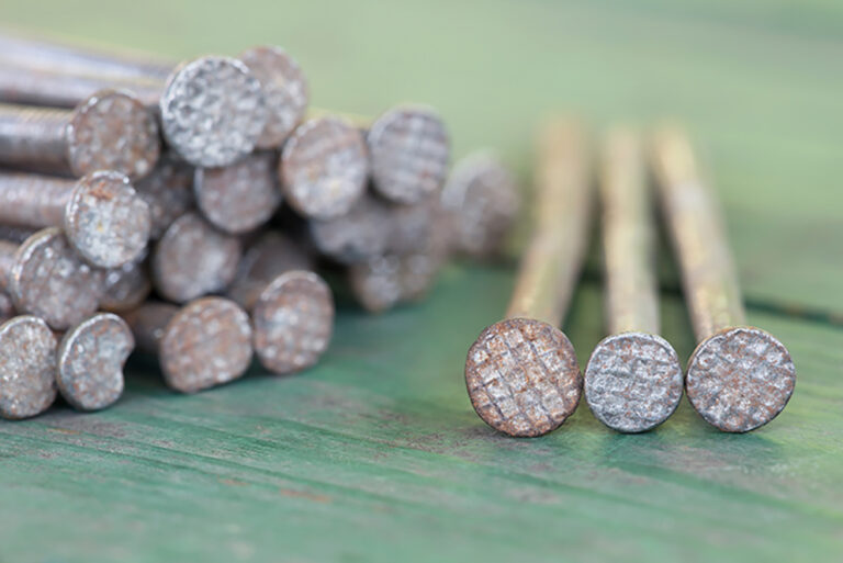 Nails close-up